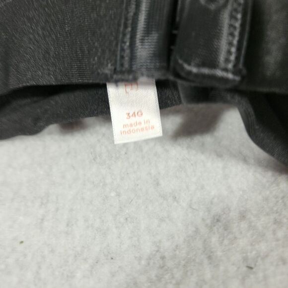 Cacique Comfort Bliss Underwire Multiway Strapless Push Up Bra Black Plus 34G - Picture 3 of 10